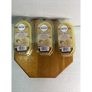 3x febreze whipped warm sugar‎ and shea butter wax melts